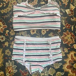 Janie and Jack 2 piece swim
